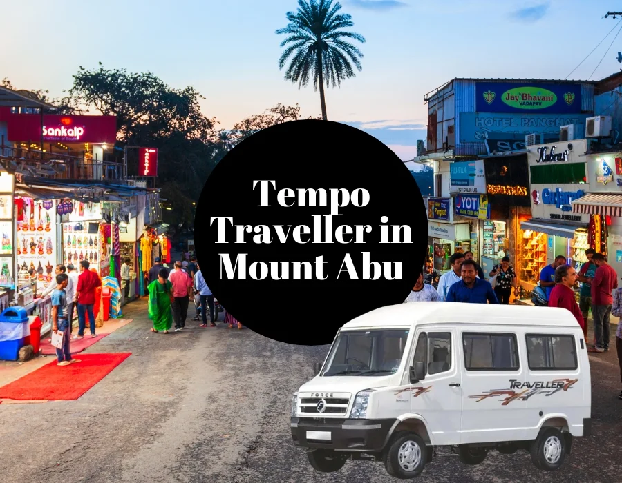 Tempo Traveller in Mount Abu